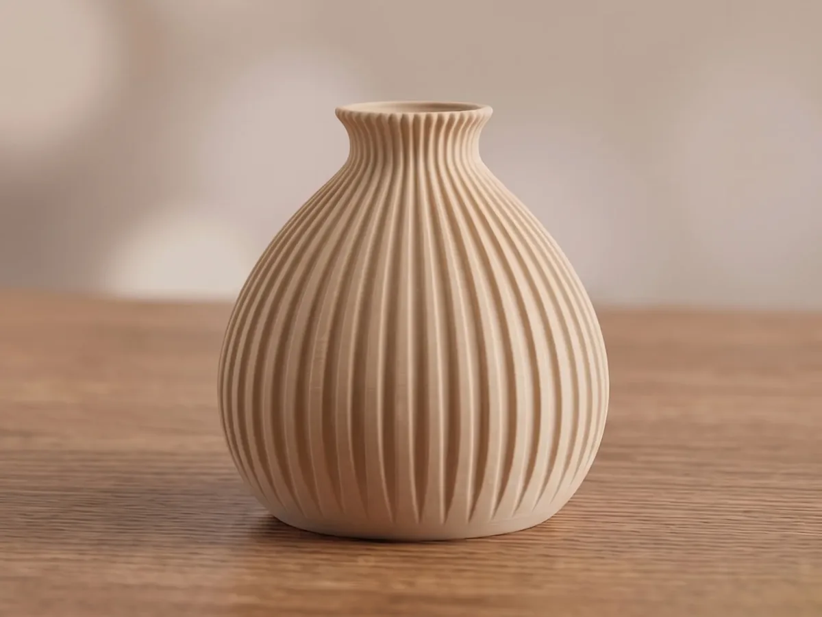 Vase Mini Japandi — version sable