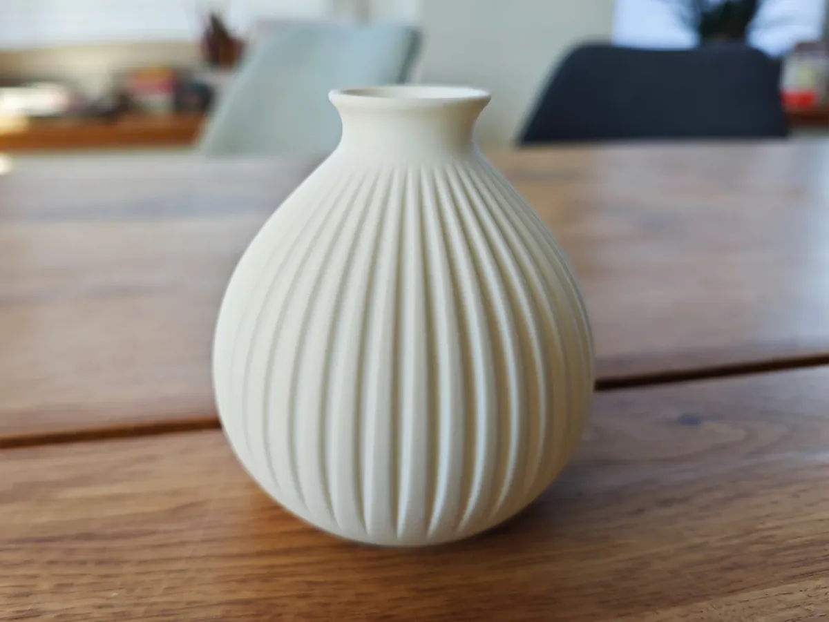 Vase Mini Japandi — version blanc cassé